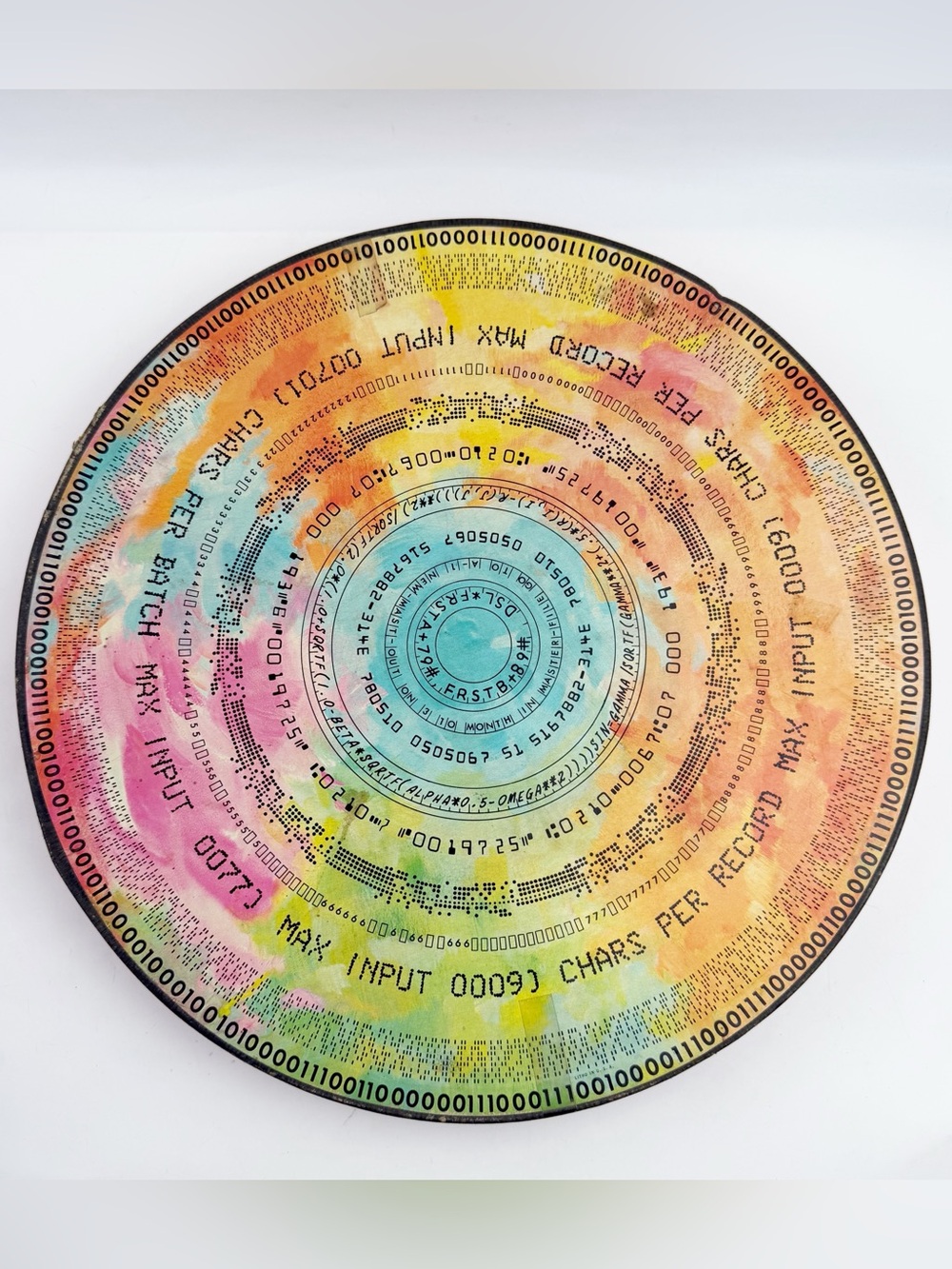 Vtg 1965 Springbok Circular Puzzle Computer Talk Spectra 70 Language Wheel *Read